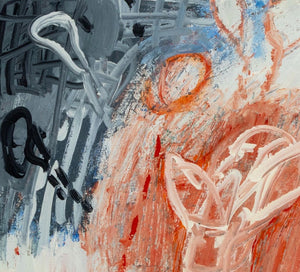 Elfi Schuselka Abstract Composition Oil on Canvas (9768183890227)