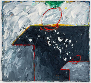 Elfi Schuselka Abstract Composition Oil on Canvas (9768211841331)