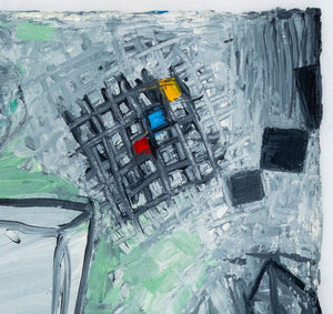 Elfi Schuselka Abstract Composition Oil on Canvas (9768253849907)
