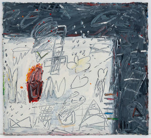 Elfi Schuselka Abstract Composition Oil on Canvas (9768269611315)