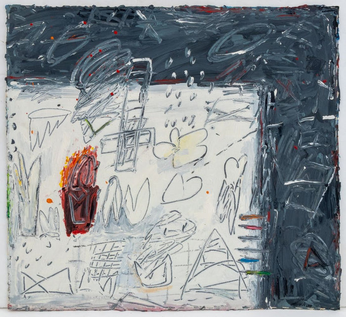 Elfi Schuselka Abstract Composition Oil on Canvas