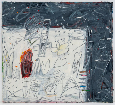 Elfi Schuselka Abstract Composition Oil on Canvas