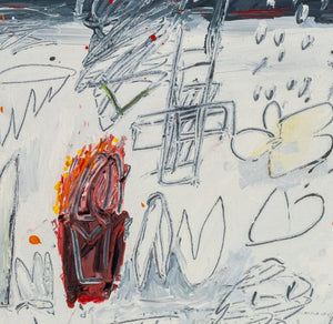 Elfi Schuselka Abstract Composition Oil on Canvas (9768269611315)