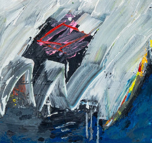 Elfi Schuselka Abstract Composition Oil on Canvas (9768275640627)