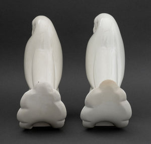 Jacques Adnet Porcelain Dove Sculptures, 3 (9884028698931)