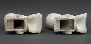 Jacques Adnet Porcelain Dove Sculptures, 3 (9884028698931)