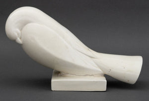 Jacques Adnet Porcelain Dove Sculptures, 3 (9884028698931)