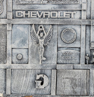 Bill Clark Found Object Assemblage on Board (9801783705907)