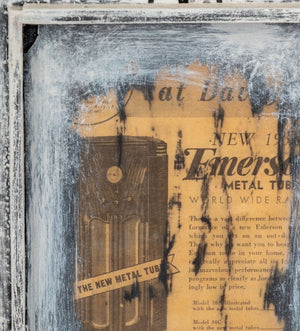 Bill Clark Found Object Assemblage on Board (9801792782643)