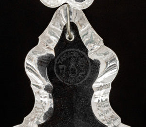 Italian Gilt Metal Cut Glass Six-Light Chandelier (9883971060019)