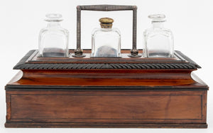 Regency Silver Mounted Yew Inkstand, 1816 (9883831402803)