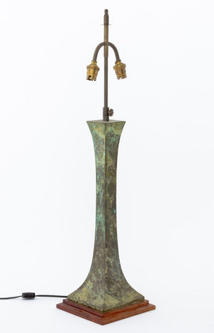Stewart Ross James Verdigris Bronze Table Lamp (9883833499955)