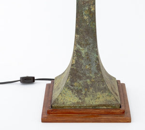Stewart Ross James Verdigris Bronze Table Lamp (9883833499955)