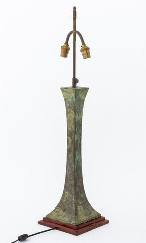 Stewart Ross James Verdigris Bronze Table Lamp (9883833499955)