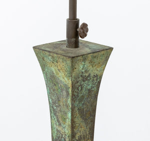 Stewart Ross James Verdigris Bronze Table Lamp (9883833499955)