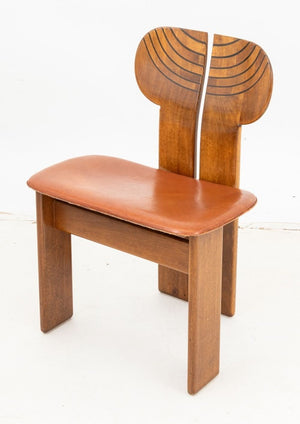 Afra & Tobia Scarpa "Africa" Dining Chairs, 8 (9800910242099)