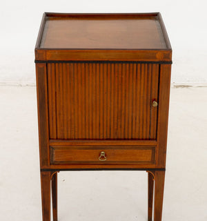 Hepplewhite Mahogany Bedside Table, c. 1800 (9887537430835)