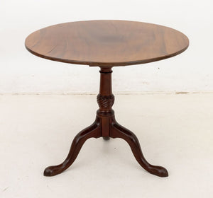 George III Style Mahogany Birdcage Tilt-Top Table (9887546245427)