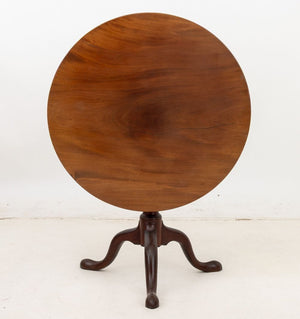 George III Style Mahogany Birdcage Tilt-Top Table (9887546245427)
