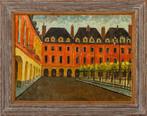 L. Cabrolie Paris Hotel Particulier Oil, 1959 (9887586812211)