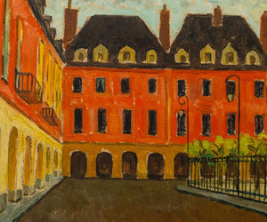 L. Cabrolie Paris Hotel Particulier Oil, 1959 (9887586812211)