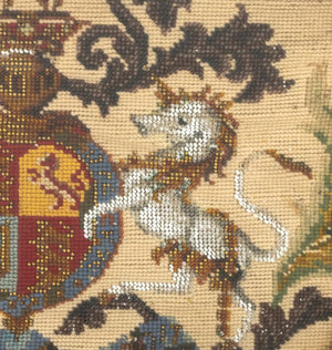 English Royal Coat of Arms Embroidered Tapestry (9887602049331)