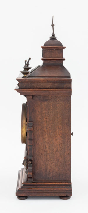 Black Forest Lenzkirch Oak Wood Mantle Clock (9887676301619)