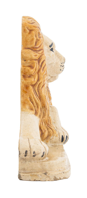 English Salt Glazed Stoneware Recumbent Lion (9887713165619)