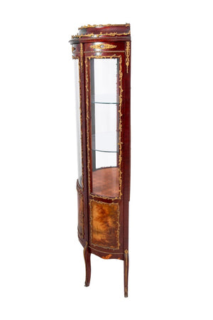 Louis XV Style Gilt Metal Vernis Martin Vitrine (9703352369459)