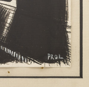 Rick Prol "Night Hunter" India Ink on Paper, 1999 (9885179740467)