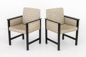 Finnish ICF Ebonized Armchairs, Pair (9884022604083)