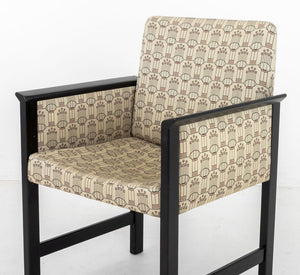 Finnish ICF Ebonized Armchairs, Pair (9884022604083)