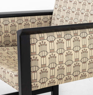 Finnish ICF Ebonized Armchairs, Pair (9884022604083)