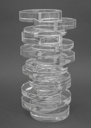 Arik Levy for Gaia & Gino "Twister" Art Glass Vase (9885285712179)