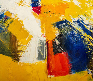 Chertoff Abstract Composition Oil on Canvas (9825397997875)
