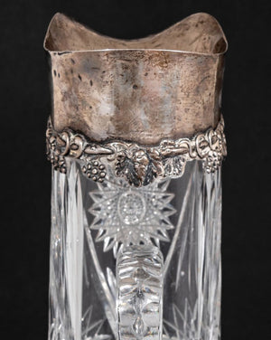 Gorham Sterling Silver Mounted Cut Glass Pitcher (9803006312755)