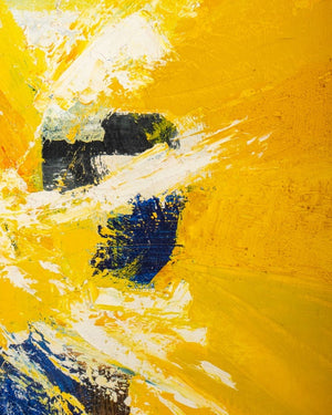 Chertoff Abstract Composition Oil on Canvas (9825397997875)