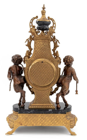 Louis XV Style Gilt Bronze & Marble Garniture (9790402887987)