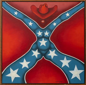 Alvaro Guillot "American Wife in Battle Dress" Oil (9883769372979)