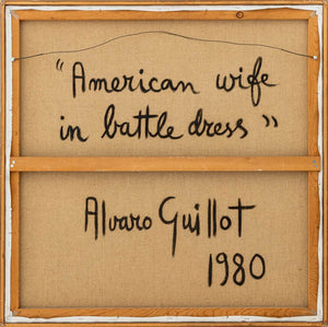 Alvaro Guillot "American Wife in Battle Dress" Oil (9883769372979)