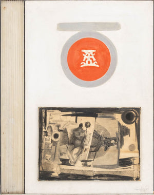 Agudelo Abstract Composition Assemblage, 1966
