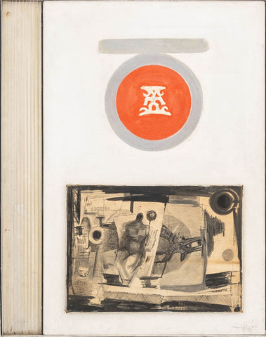 Agudelo Abstract Composition Assemblage, 1966