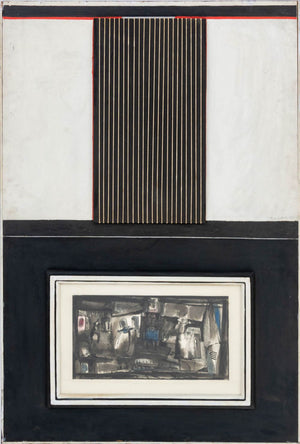 Agudelo Abstract Composition Assemblage, 1966