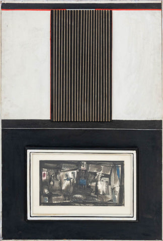 Agudelo Abstract Composition Assemblage, 1966
