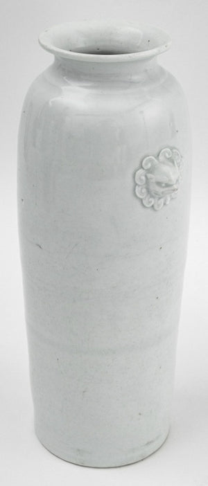 Chinese Blanc de Chine Porcelain Sleeve Vase (9765857886515)