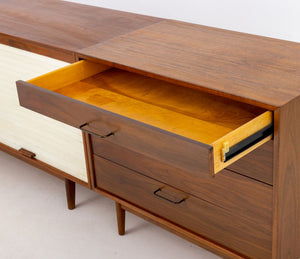 Jens Risom Walnut Credenza
