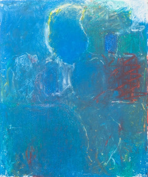 Robert O'Meara Abstract Composition in Blue Pastel (9891386392883)