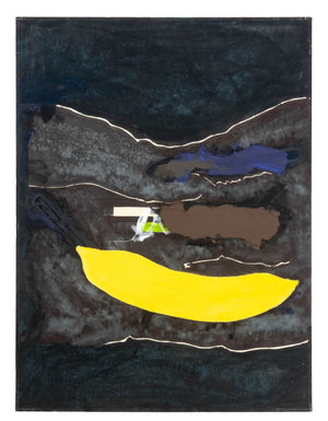 Jack Roth "Diana's Banana" Acrylic on Canvas, 1976