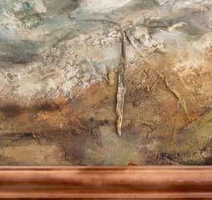 Mary Jo Schwalbach Seascape Oil on Masonite (9825423884595)