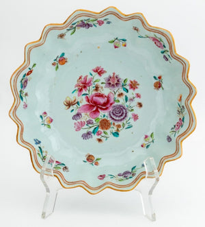 Chinese Export Famille Rose Porcelain Lobed Bowl (9765860704563)